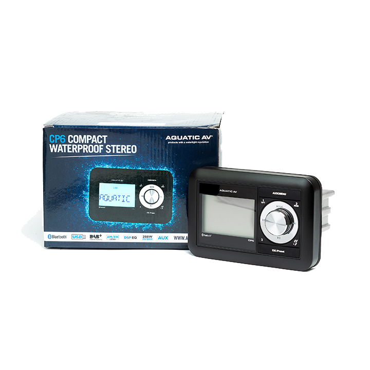 CP6 WATERPROOF MARINE STEREO