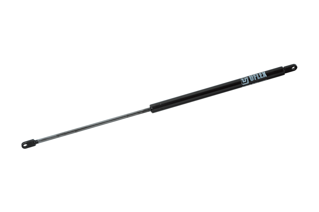 Black painted gas springs