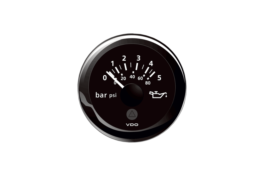 ENGINE OIL PRESSURE 5 BAR