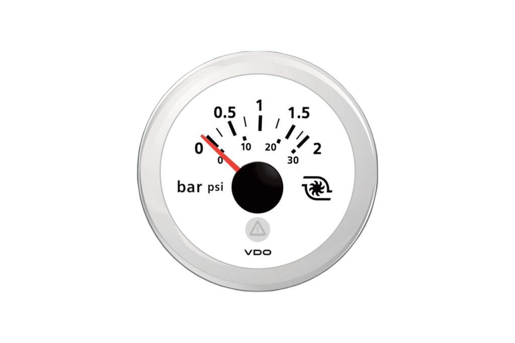 VL  2 BAR TURBO PRESSURE GAUGE 52 mm