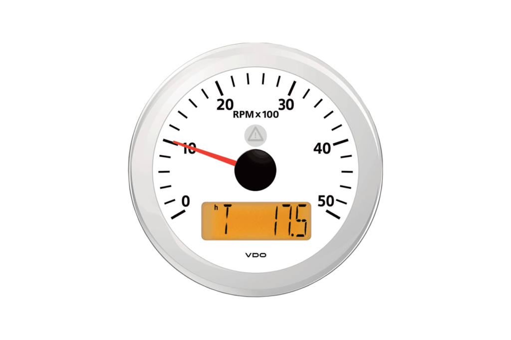 VL TACHOMETER WITH LCD – Ø 85 mm