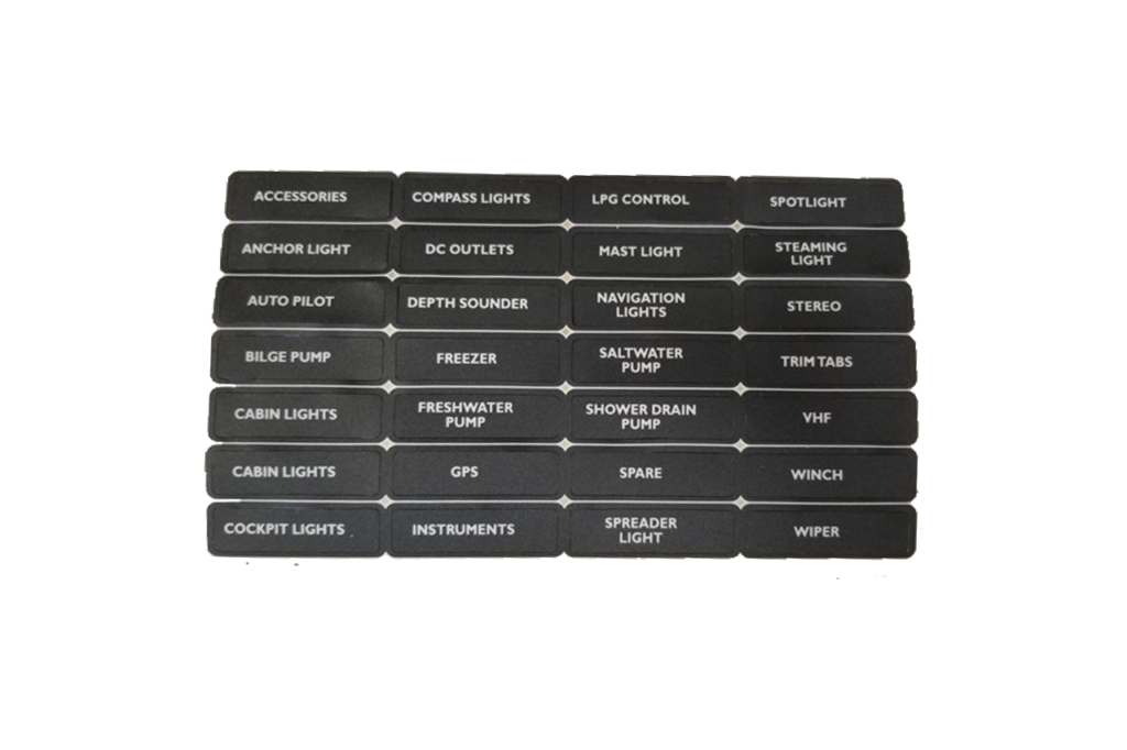 CIRCUIT BREAKERS PANELS LABEL SETS